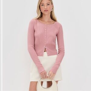 Reformation Meadow Regenerative Cardigan